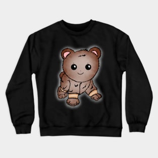 Cute Baby Brown Bear Crewneck Sweatshirt